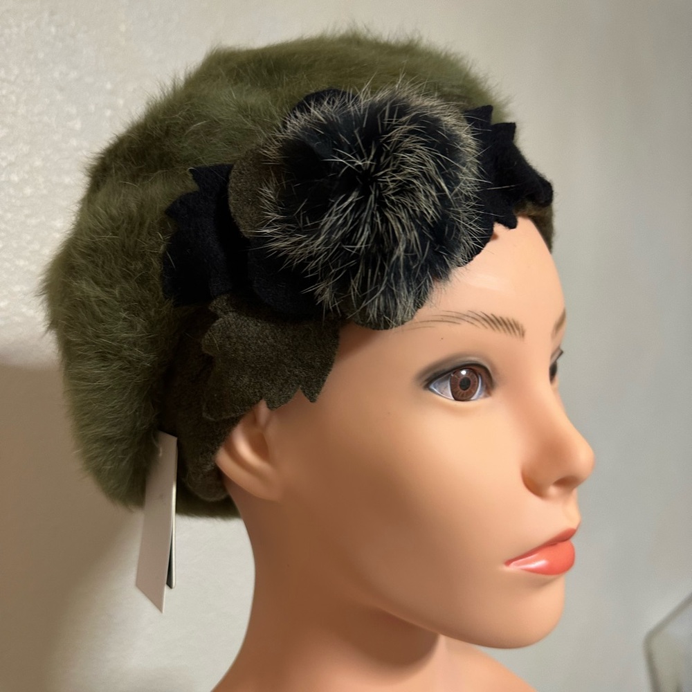 Faux fur hat